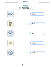 Pericles printable worksheet for kids