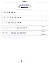 Vista previa de la hoja de trabajo imprimible de Pericles