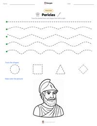 Pericles printable worksheet preview