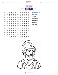 Pericles printable worksheet preview