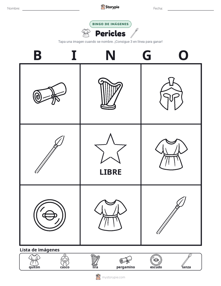 Bingo de Imágenes