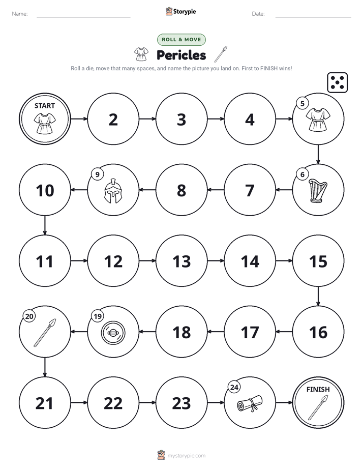 Roll & Move Game