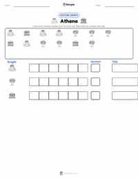 Athena printable worksheet preview