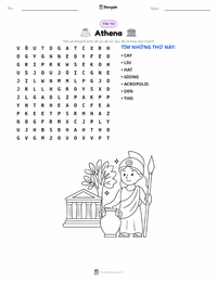 Xem trước tài liệu in sẵn Athena và Cuộc thi giành lấy Athens