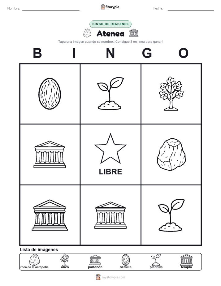 Bingo de Imágenes