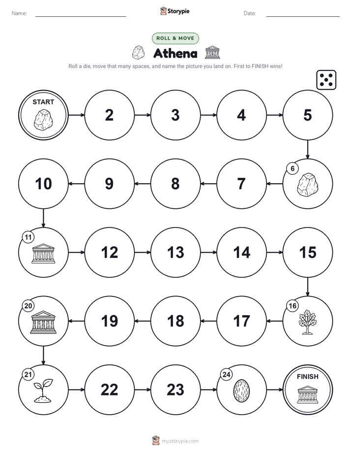Roll & Move Game