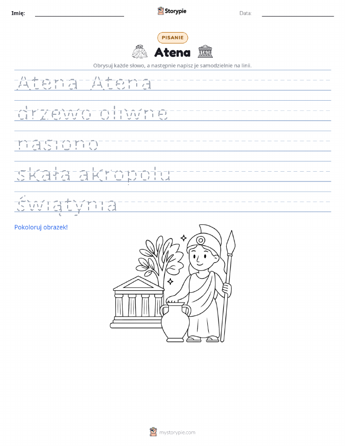 Ćwiczenie Pisania