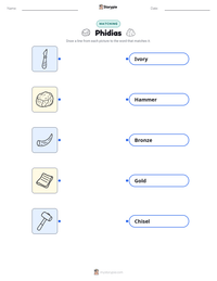 Phidias printable worksheet preview