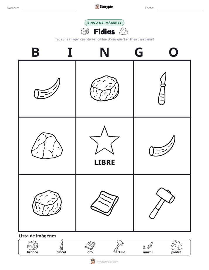 Bingo de Imágenes