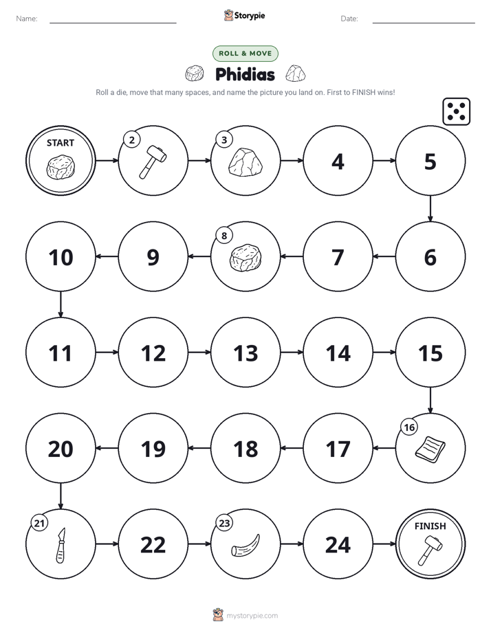 Roll & Move Game