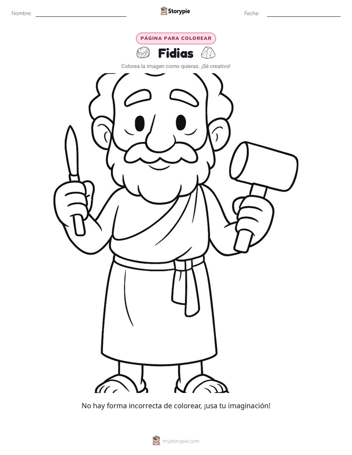 Página para Colorear