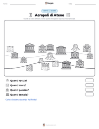 Anteprima della scheda stampabile di Acropoli di Atene