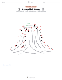 Anteprima della scheda stampabile di Acropoli di Atene