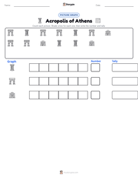 Acropolis of Athens printable worksheet preview