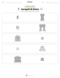 Anteprima della scheda stampabile di Acropoli di Atene