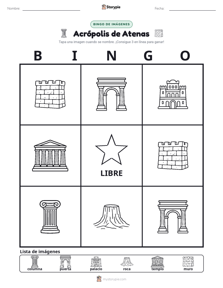 Bingo de Imágenes