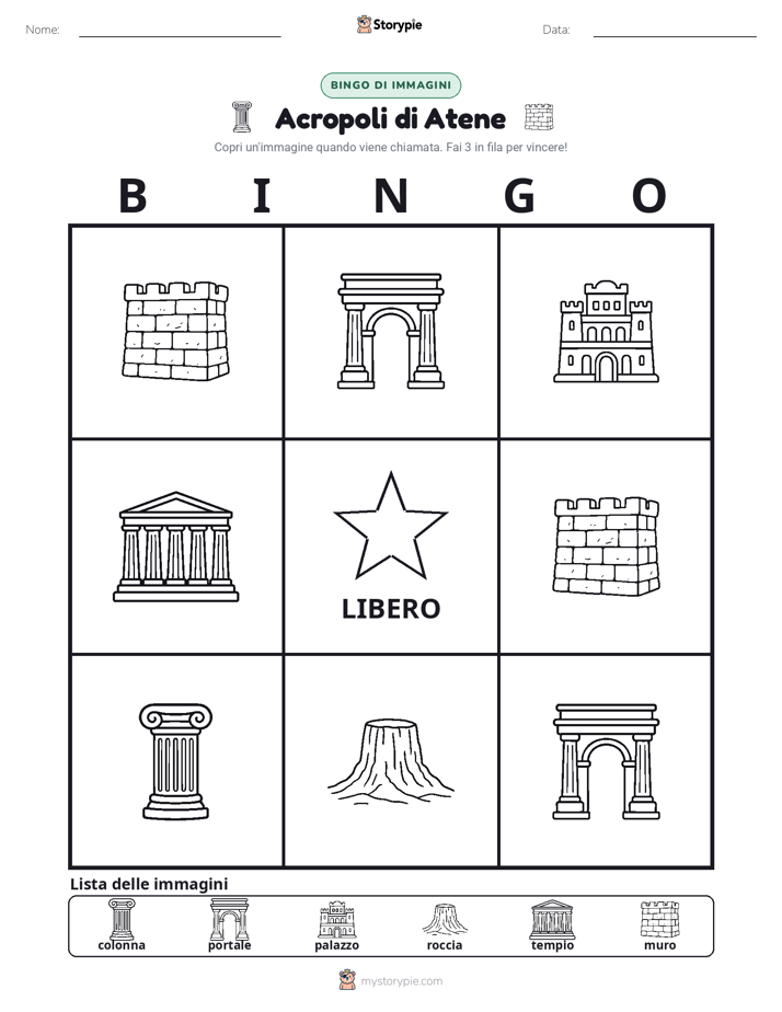 Bingo delle Immagini