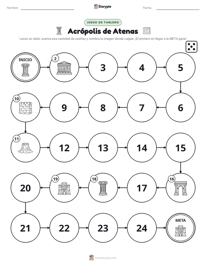 Juego de Rueda y Avanza