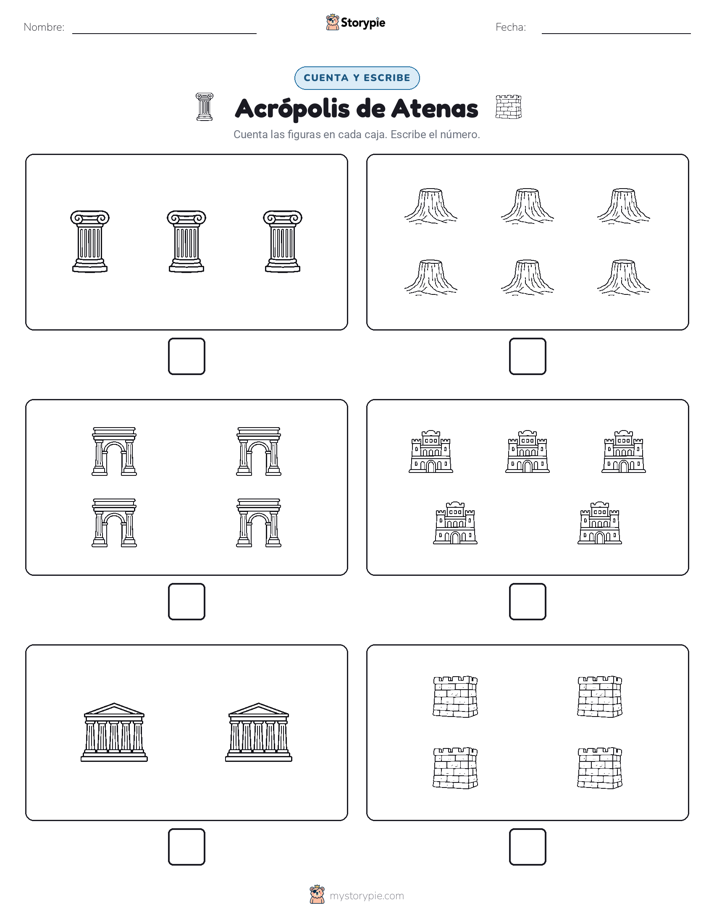 Cuenta y Escribe