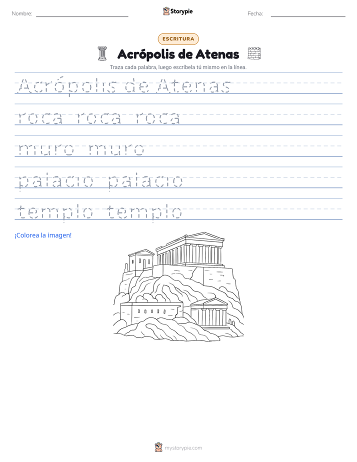 Práctica de Escritura