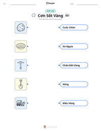 Xem trước tài liệu in sẵn Cơn sốt vàng California