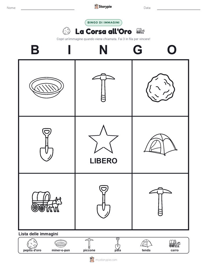 Bingo delle Immagini