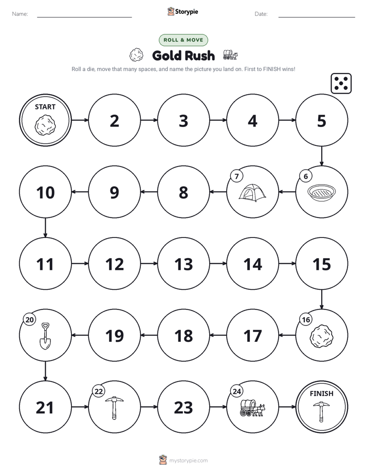Roll & Move Game