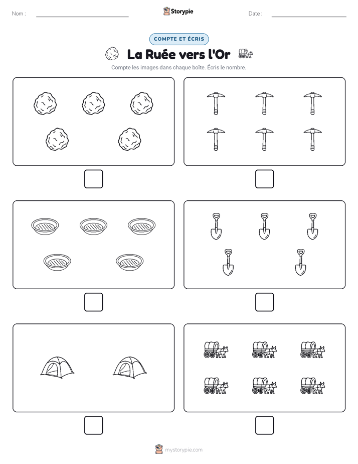 Compter & Écrire