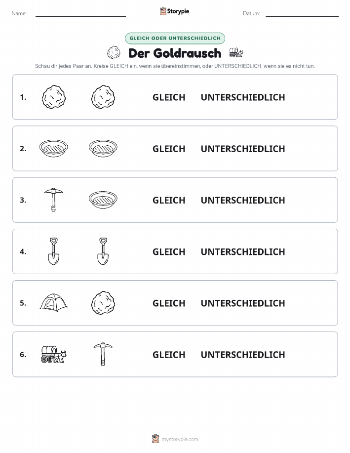 Gleich oder Anders