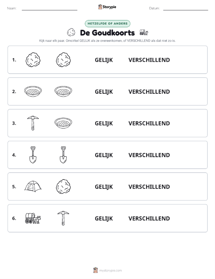 Zelfde of Verschillend