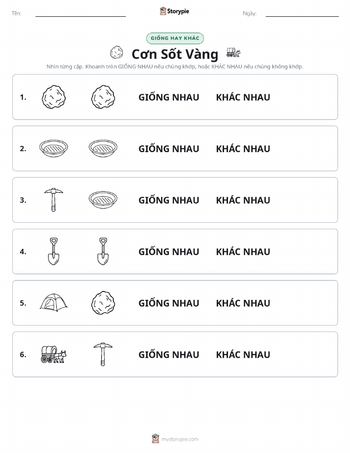 Giống Hay Khác