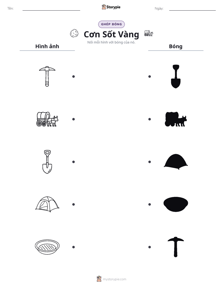 Ghép Hình Bóng