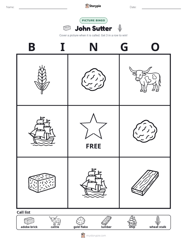 Picture Bingo