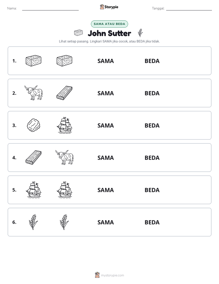 Sama atau Berbeda