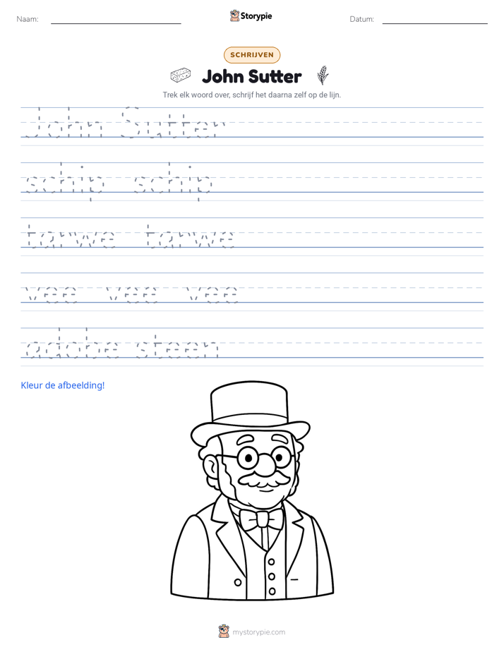 Schrijf Oefening