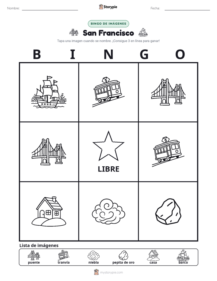 Bingo de Imágenes