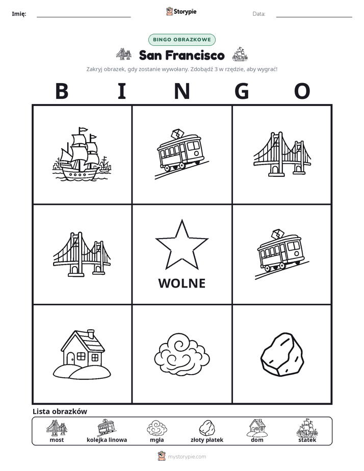 Bingo obrazkowe