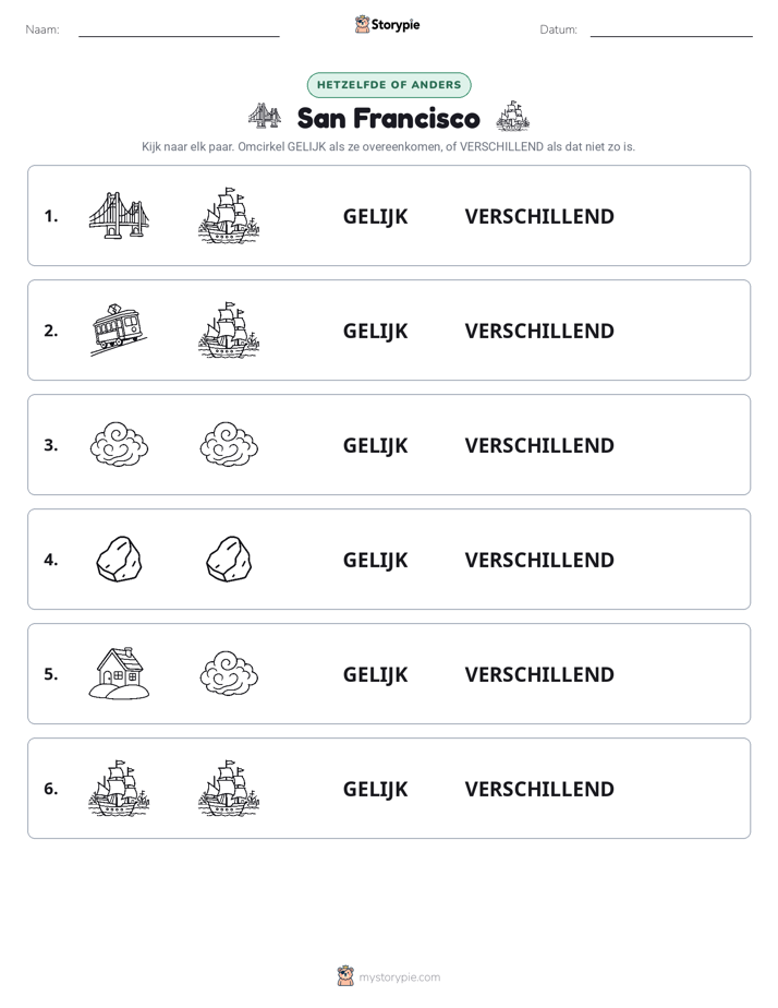 Zelfde of Verschillend