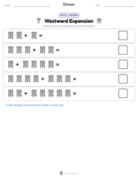 Westward Expansion printable worksheet preview
