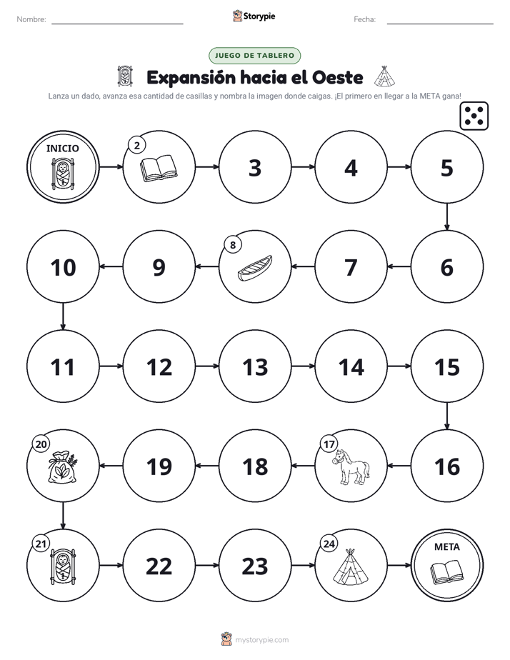Juego de Rueda y Avanza