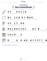 Anteprima della scheda stampabile di Gian Lorenzo Bernini
