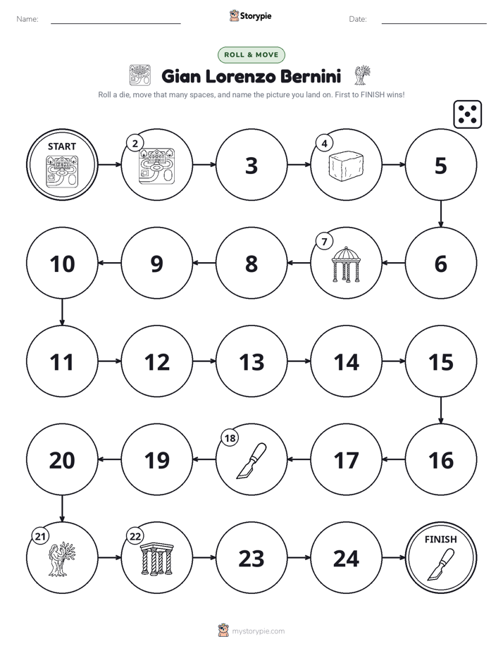 Roll & Move Game