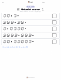Xem trước tài liệu in sẵn Sự phát minh ra Internet