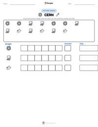 CERN printable worksheet preview