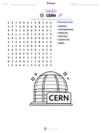 Prabaca lembar kerja cetak CERN