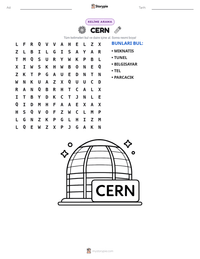 CERN yazdırılabilir çalışma sayfası önizlemesi