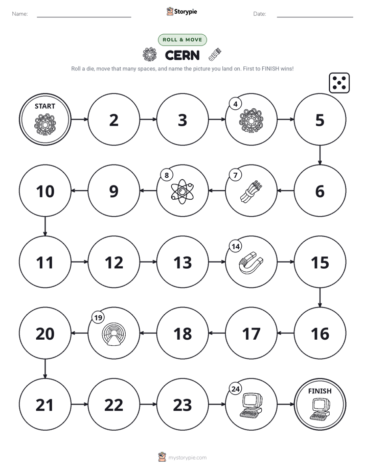 Roll & Move Game
