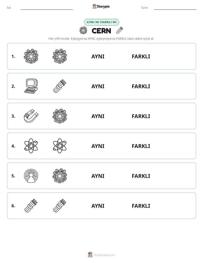 Aynı mı Farklı mı