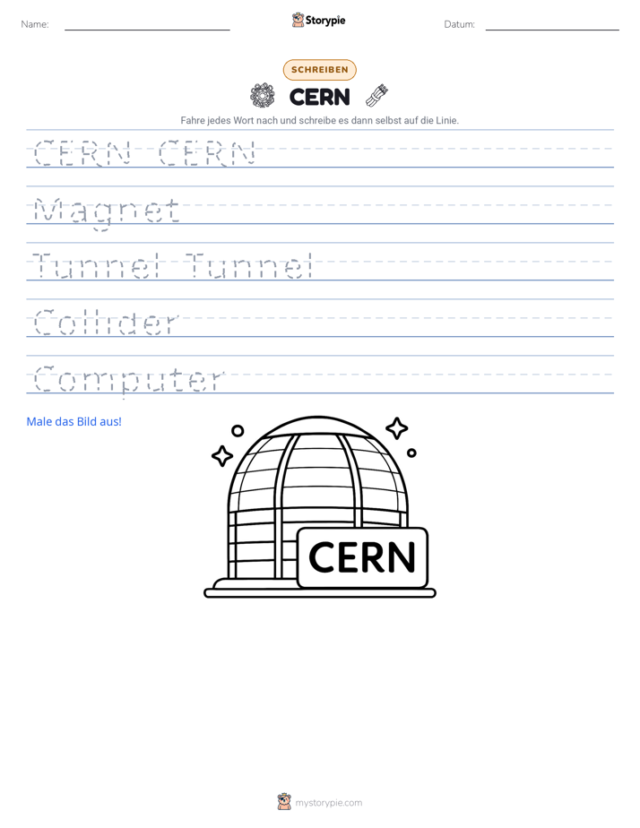 Schreibübung