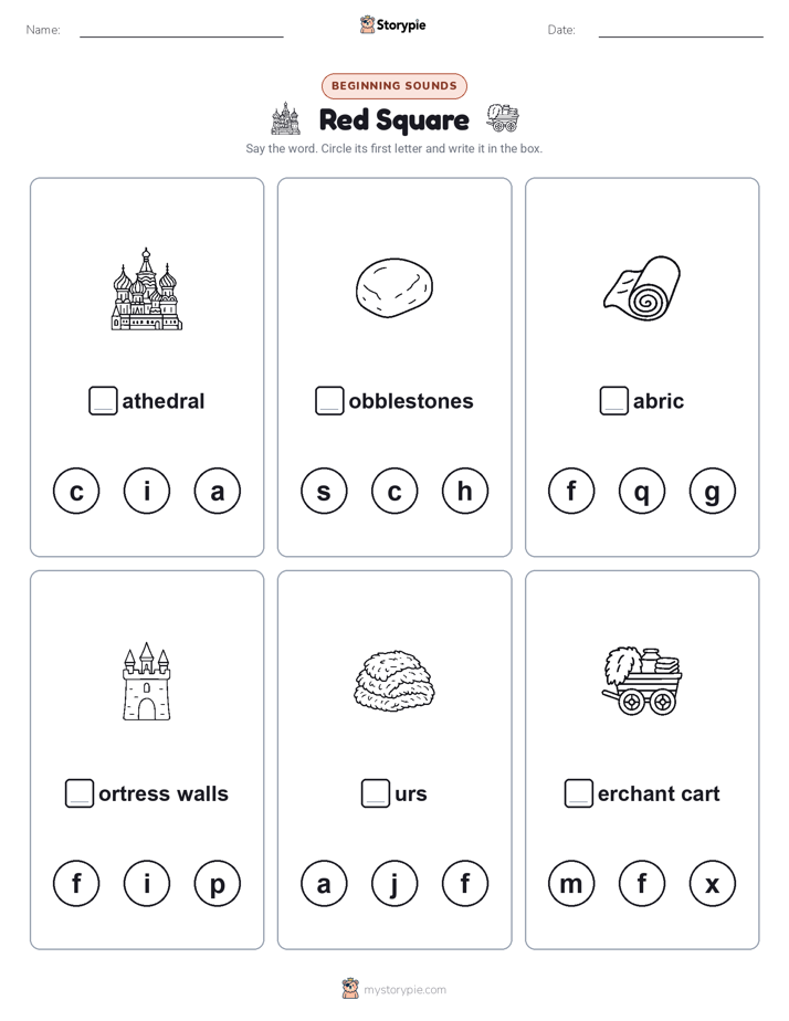 Beginning Sounds